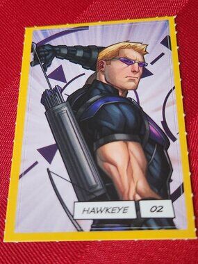 Loblaws Marvel Sticker - 02 Hawkeye - MAKE A BUNDLE!!